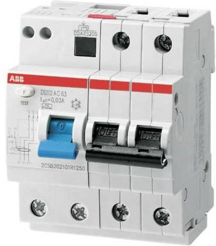 ABB RCBO FI-Schutzschalter und Leitungsschutzschalter 0,03 A in Weiß - Bild 1