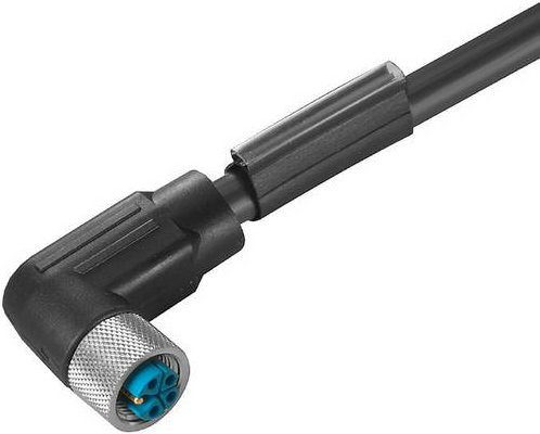 Weidmüller Sensor-Aktor-Steckverbinder Buchse, 5-polig, schwarz, Länge: 1,50 m - Bild 1