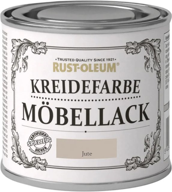 Rust-Oleum Kreidefarbe Möbellack Jute Matt Beige 125 ml - Bild 1