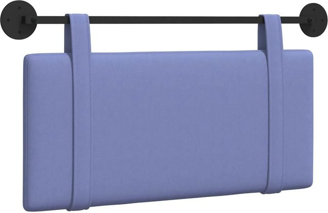 vidaXL Wandmontiertes Polsterpaneel in Jeans Blau, B/H/T: 90 x 55 x 5 cm - Bild 1