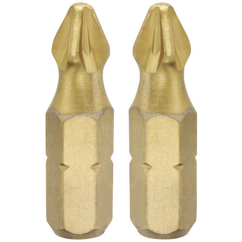 Connex TiN-Bit Schraubendreher-Bit PZ2 goldfarben - Bild 2