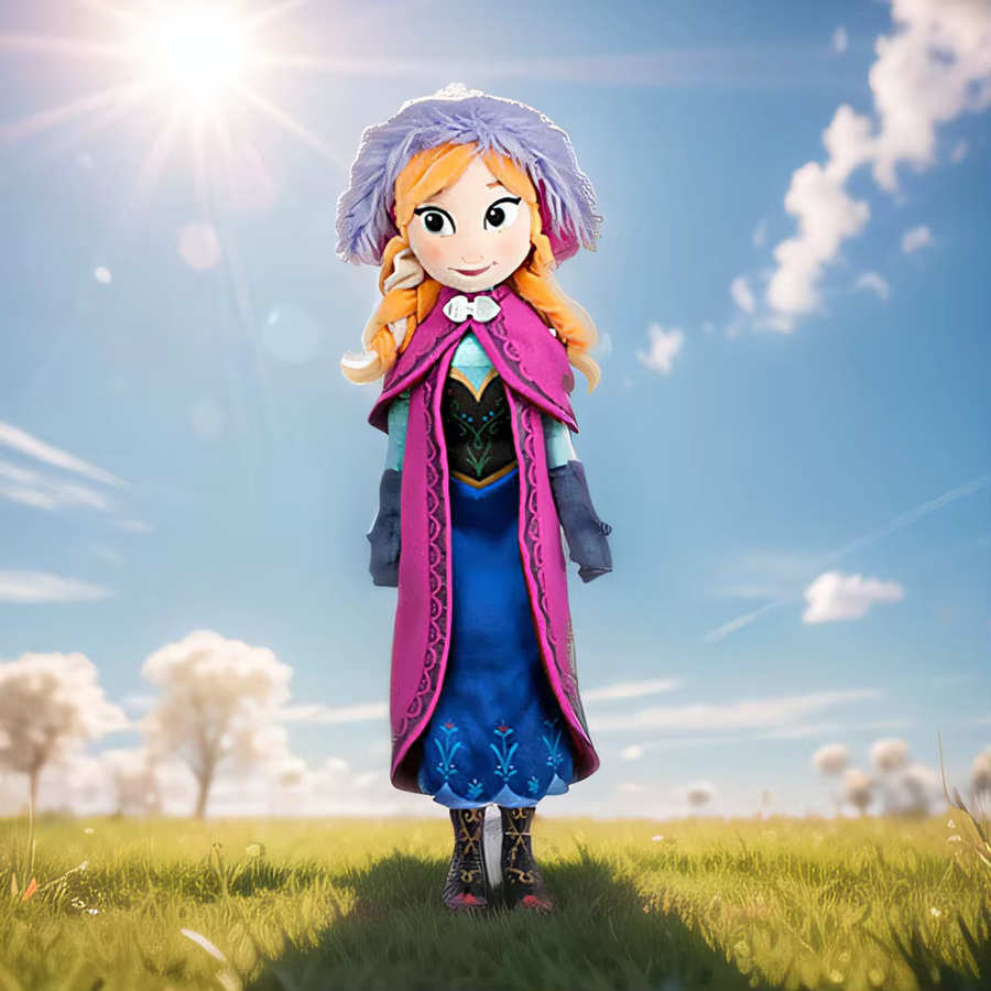 Disney Die Eiskönigin Anna Elsa Plüsch Puppe, Prinzessin - Bild 3