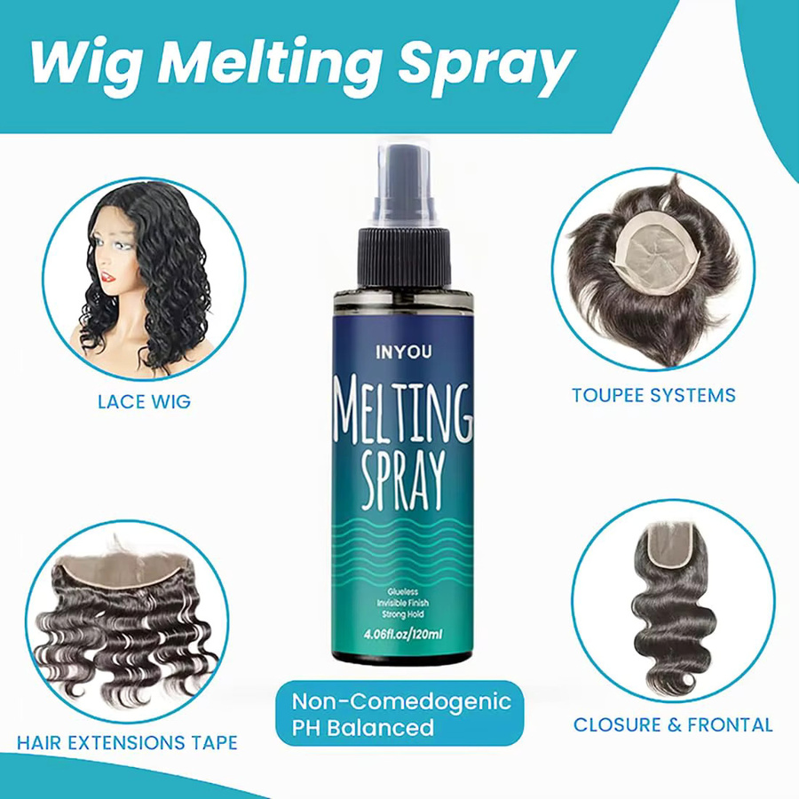 Perücken Kleber Spray Kit, 4 Stück, Unisex - Bild 2