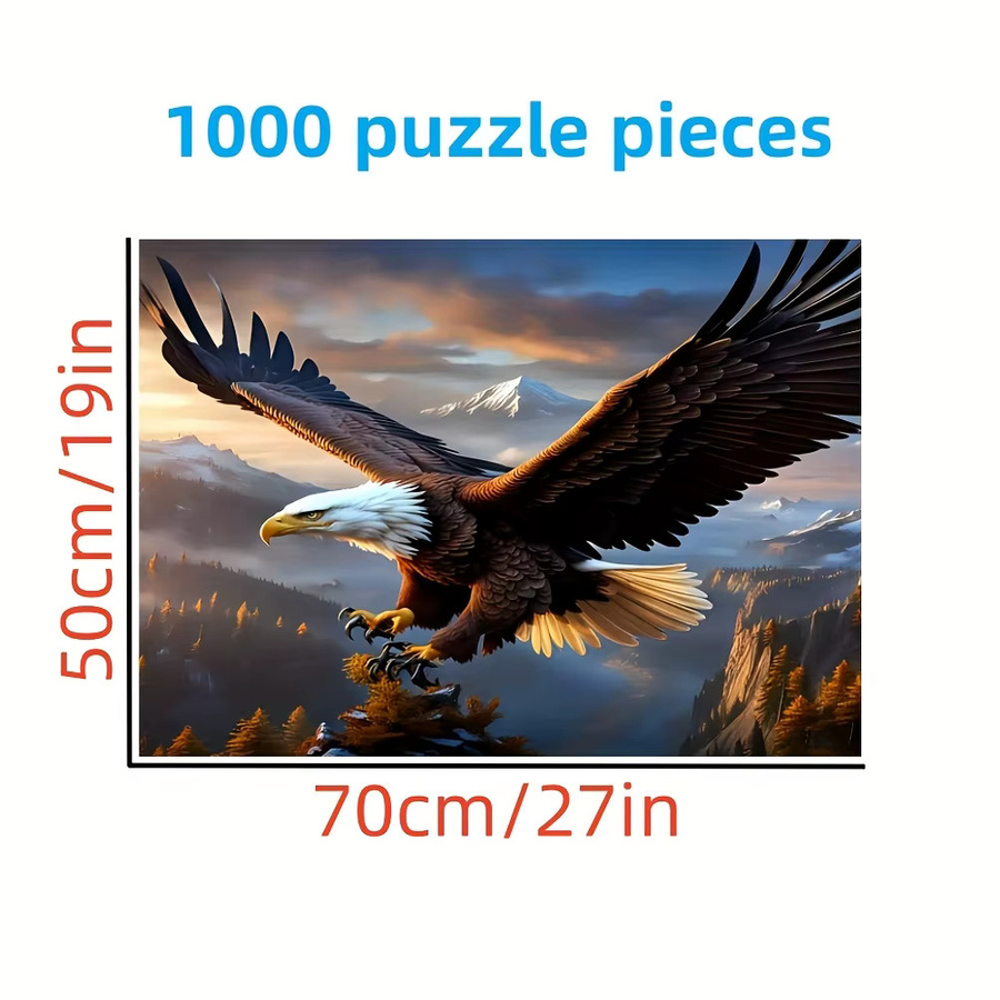 EagleMaster Puzzle, Adlermotiv, 1.000 Teile - Bild 2