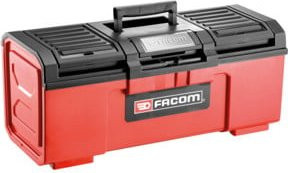 Facom Werkzeugkoffer aus Metall selbstschliessend rot stapelbar Breite: 61 cm - Bild 1