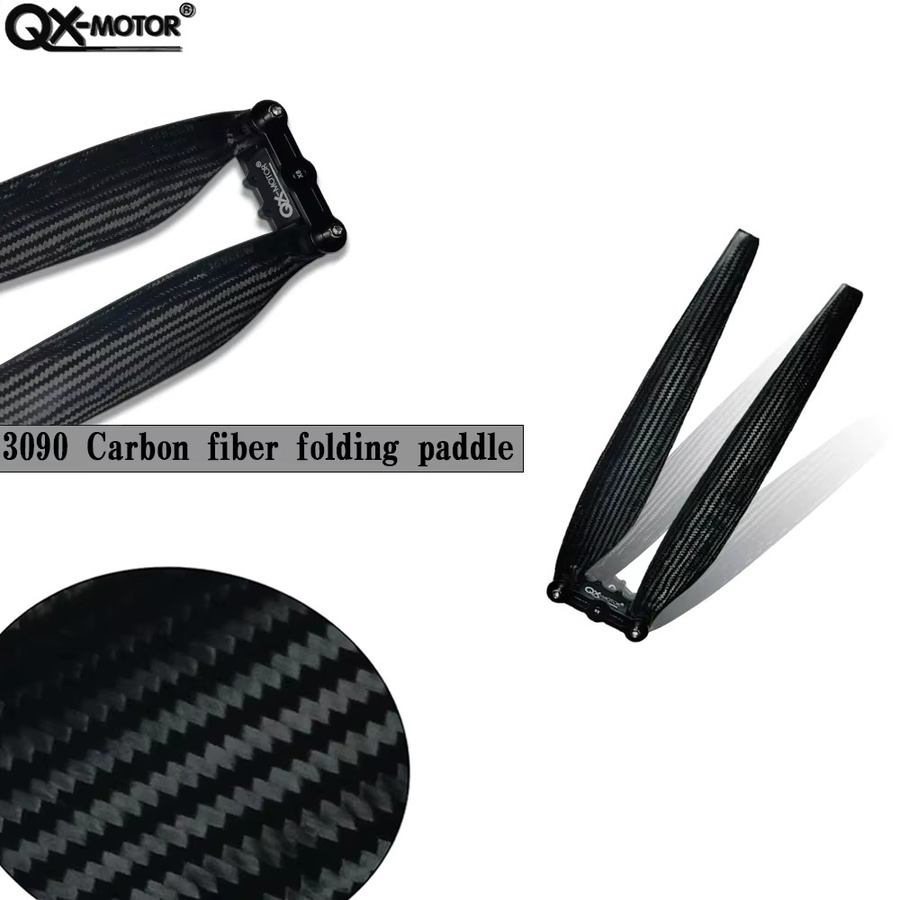 Qx-motor Carbonfaser Faltpropeller 30 Zoll in Schwarz für Hobbywing X8 Power System Landwirtschaftsdrohnen und Quadcopter - Bild 2