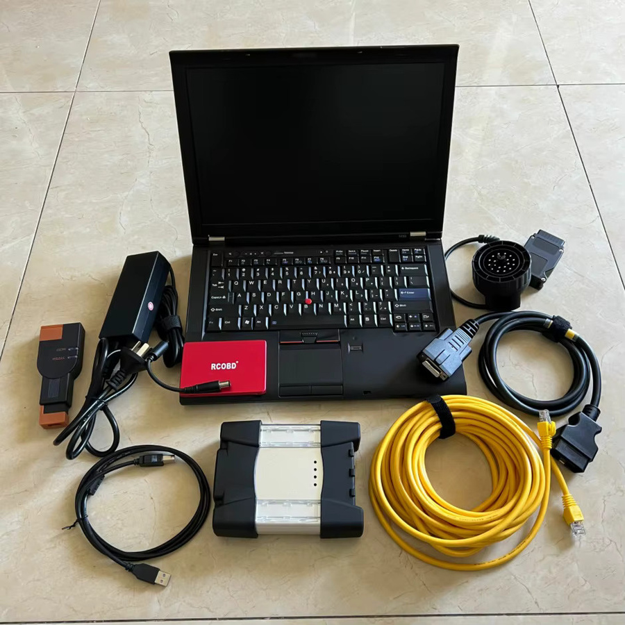 ICOM NEXT Auto-Diagnosegerät mit Intel I5 Laptop für BMW Codeprogrammierung, Windows 10, 8GB RAM, Schwarz - Bild 2