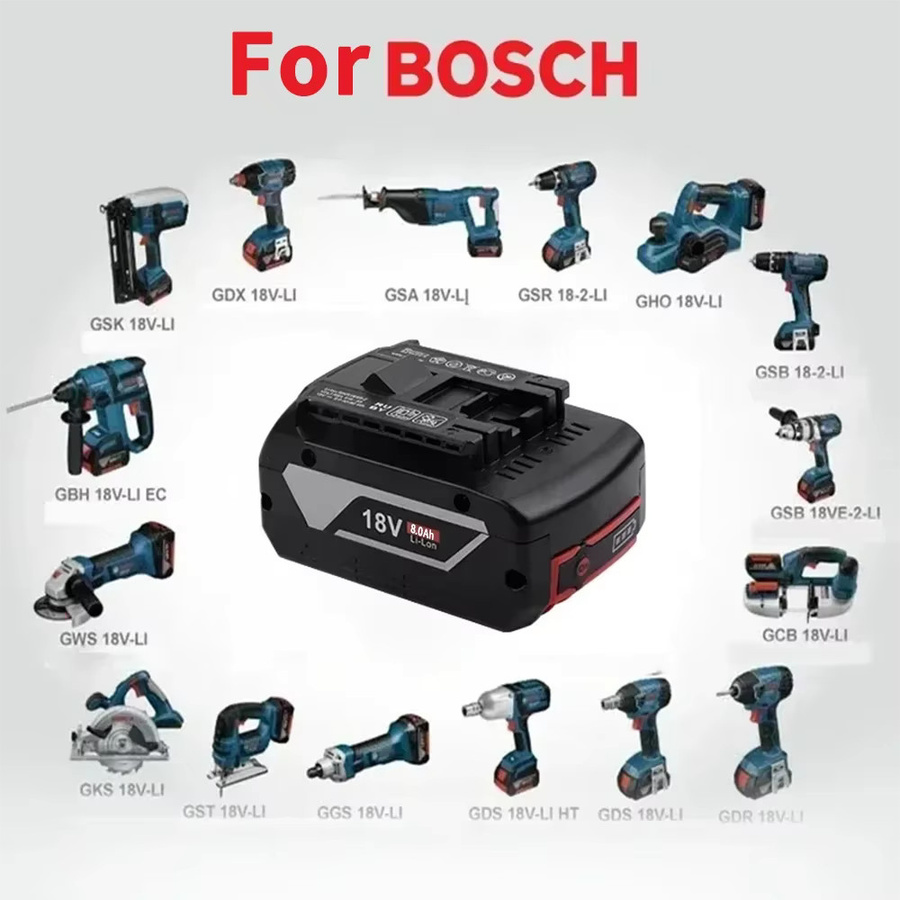Bosch Ersatzakku für 18V Professional System in Schwarz - Bild 3