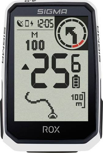 Sigma ROX 4.0 Endurance Fahrradcomputer in Weiß mit GPS und Bluetooth - Bild 1