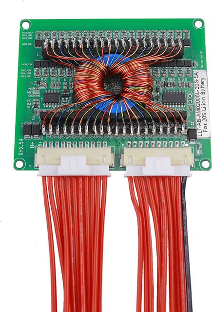 LiRooter Active Balancer Equalizer für 20S 72V LiFePO4 Batterien mit 5A Balance-Strom, Farbe: Grün - Bild 1