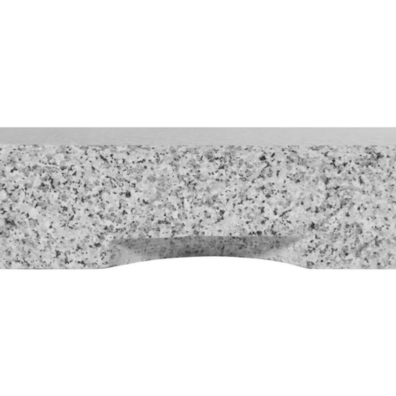DOPPLER Eco Granitplatte in Grau, B/T/H: 50 x 50 x 9 cm - Bild 2