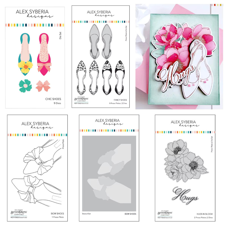 Summer Chill Chic Metall-Schneidestanzformen in Silber für DIY Scrapbooking und Dekoration - Bild 1