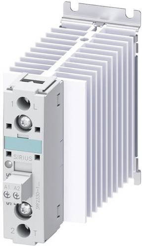 Siemens Halbleiterschütz 3RF23301AA04 in Grau, 30A, max. Schaltspannung 460 V/AC, nullspannungsschaltend - Bild 1