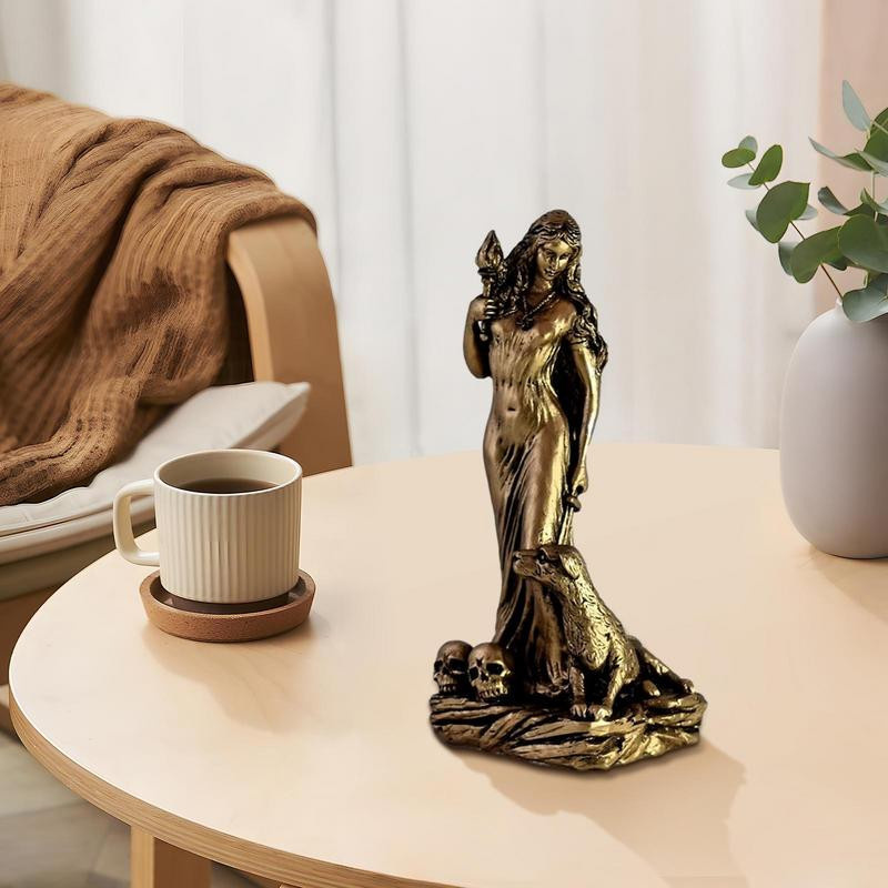 Retro Göttinnenfigur aus Kunstharz von Yiran Furniture zur Dekoration für Fensterbänke und Innenhöfe - Bild 2