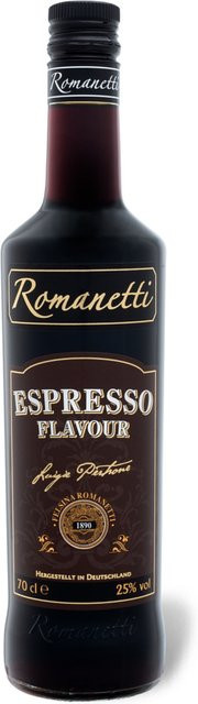 Romanetti Liqueur & Aperitif Espresso Flavour 0,7 l - Bild 1