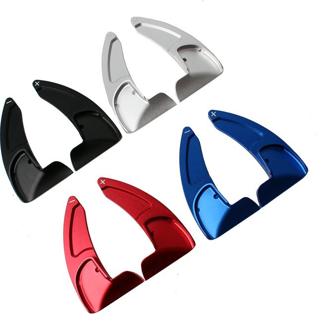 Cherk Direct Shift Paddle Schalthebel Verlängerung für Dodge Challenger/Ladegerät 2015-2020 aus Aluminium, Rot, 2 Stück - Bild 1
