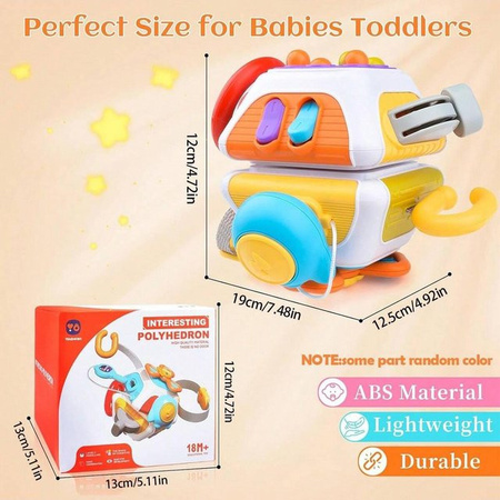 Linyi toy Montessori Brett Würfel für 0-3 Jahre