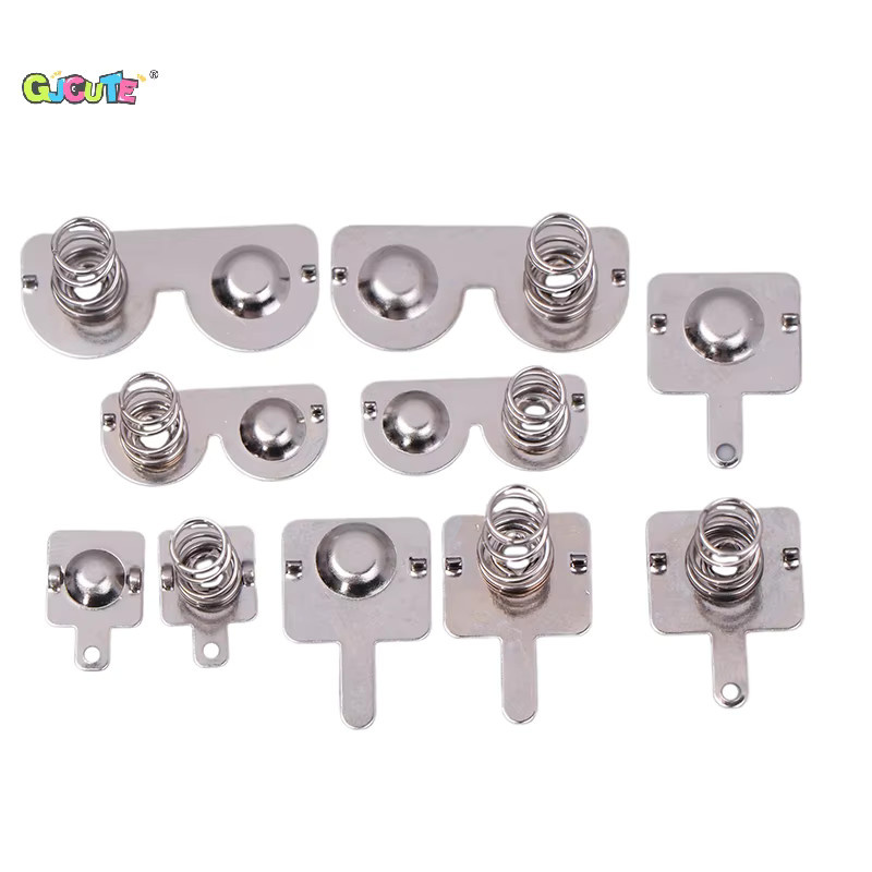 GJCUTE DIY Fernbedienung Zubehör Batterie Kontakt Blatt, 20-teiliges Set - Bild 2