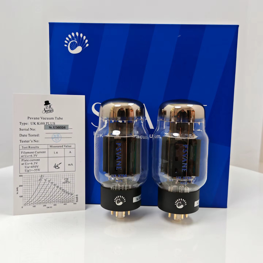 PSVANE UK KT88 PLUS Vakuumröhre für HiFi-Audioventil und Röhrenverstärker in Transparent - Bild 3