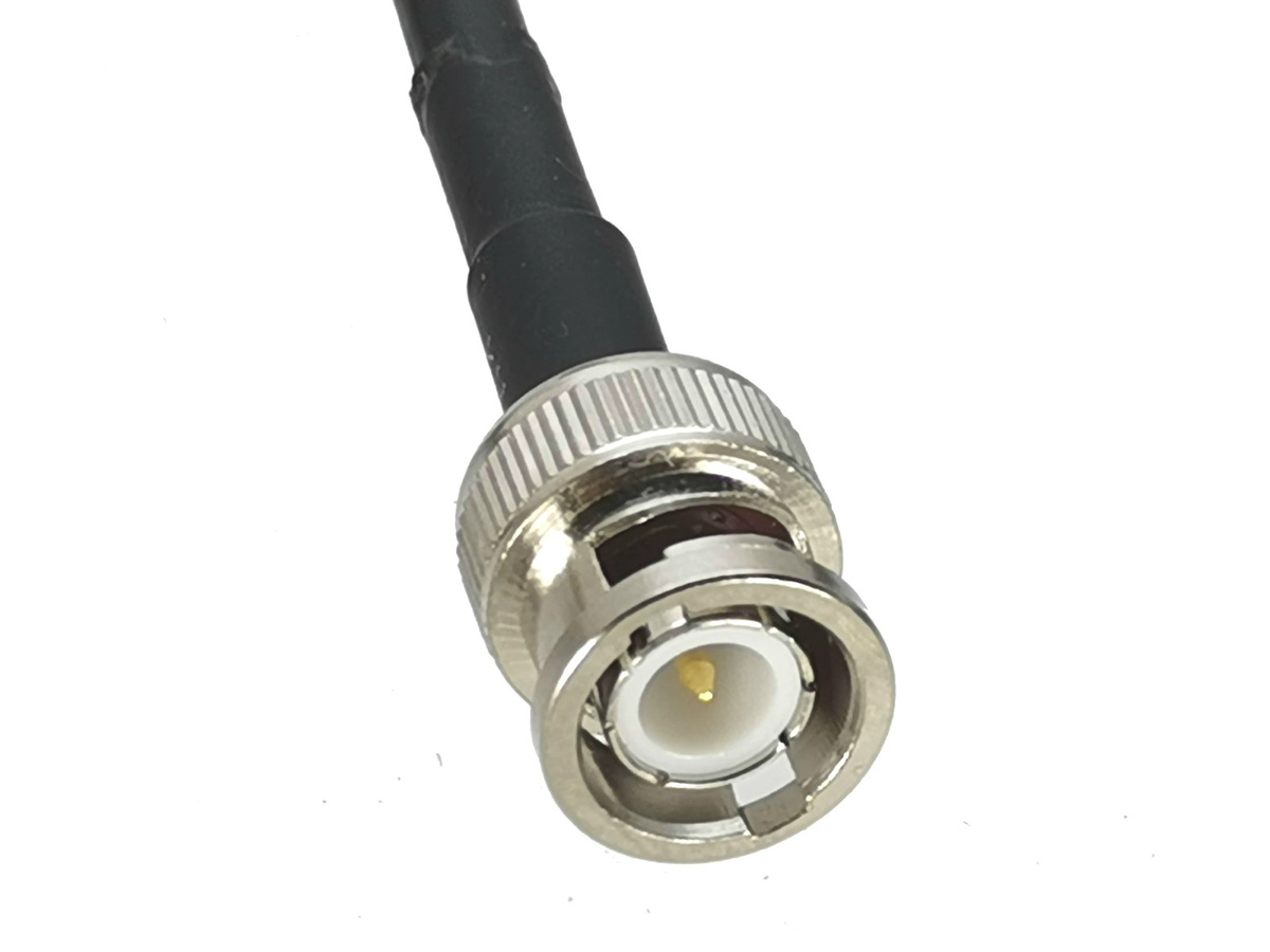 RG58 BNC-auf-BNC RF-Koaxial-Verbinder Pigtail-Jumper-Kabel Schwarz FJM-01 - Bild 2