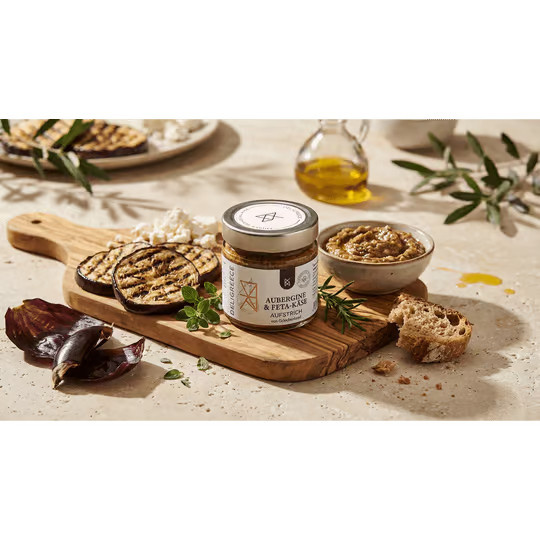 Deligreece Aubergine & Feta-Käse Aufstrich 220 g - Bild 2