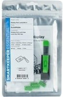 SMARTKEEPER ESSENTIAL DisplayPort Lock DL04 mit Lock Key Mini U04 Einsteckschloss in Grün - Bild 1