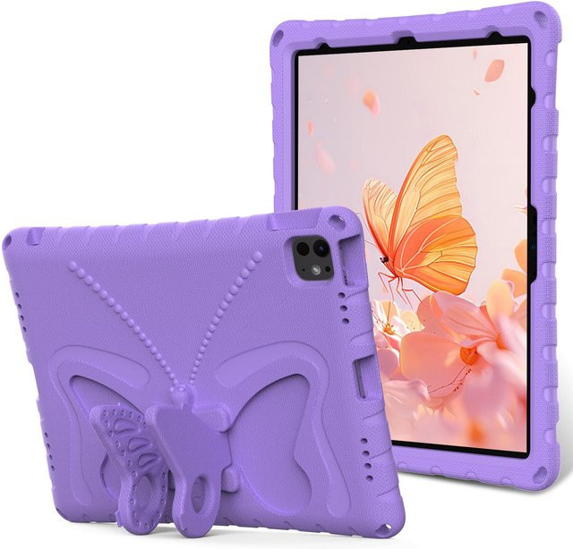 Stoßfeste Schutzhülle für iPad Air 13 Zoll M3/M2 und iPad Pro 12,9 Zoll 6./5./4./3. Generation in Purple - Bild 1