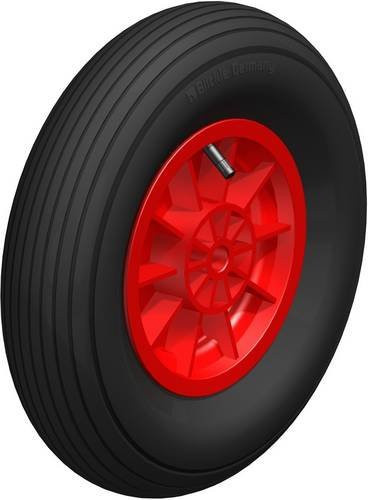 Blickle Rad-Luftreifen PK 400/20-75G-ROT in Rot mit 400 mm Durchmesser und 250 kg Tragfähigkeit - Bild 1