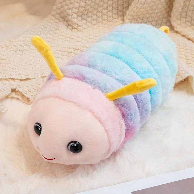 Yiran toy Raupen-Plüschtier, Tie-Dye, 30cm - Bild 1