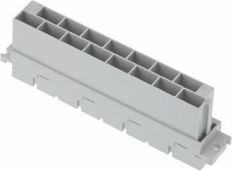 HARTING Federleiste aus Messing in Grau 09062152871222 - Bild 1