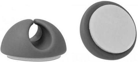 Delock Kabel-Halteclips Weiß B: 29 mm, H: 15 mm - Bild 1