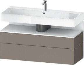 Duravit Waschtischunterschrank Qatego in Weiß Matt, B: 119 cm, T: 47 cm, H: 59 cm - Bild 1