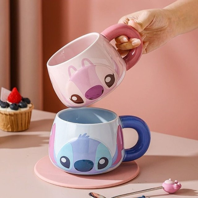 Disney Lilo & Stitch Keramiktasse von Bandai in Multicolour - Bild 1