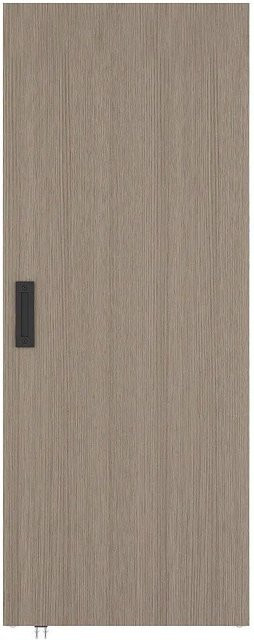 Bocazi Schiebetür aus Holz in Braun, Breite: 83 cm, Höhe: 210 cm - Bild 1