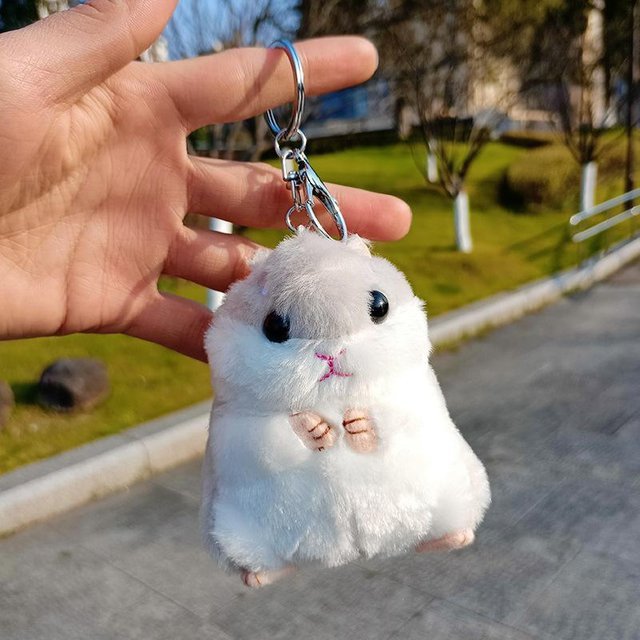 Yiran toy Hamsterpuppe, Plüschtier, weiß - Bild 1