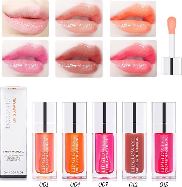 ibcccndc Crystal Jelly Lippenöl, Cherry Oil, 6 ml, glänzend - Bild 1