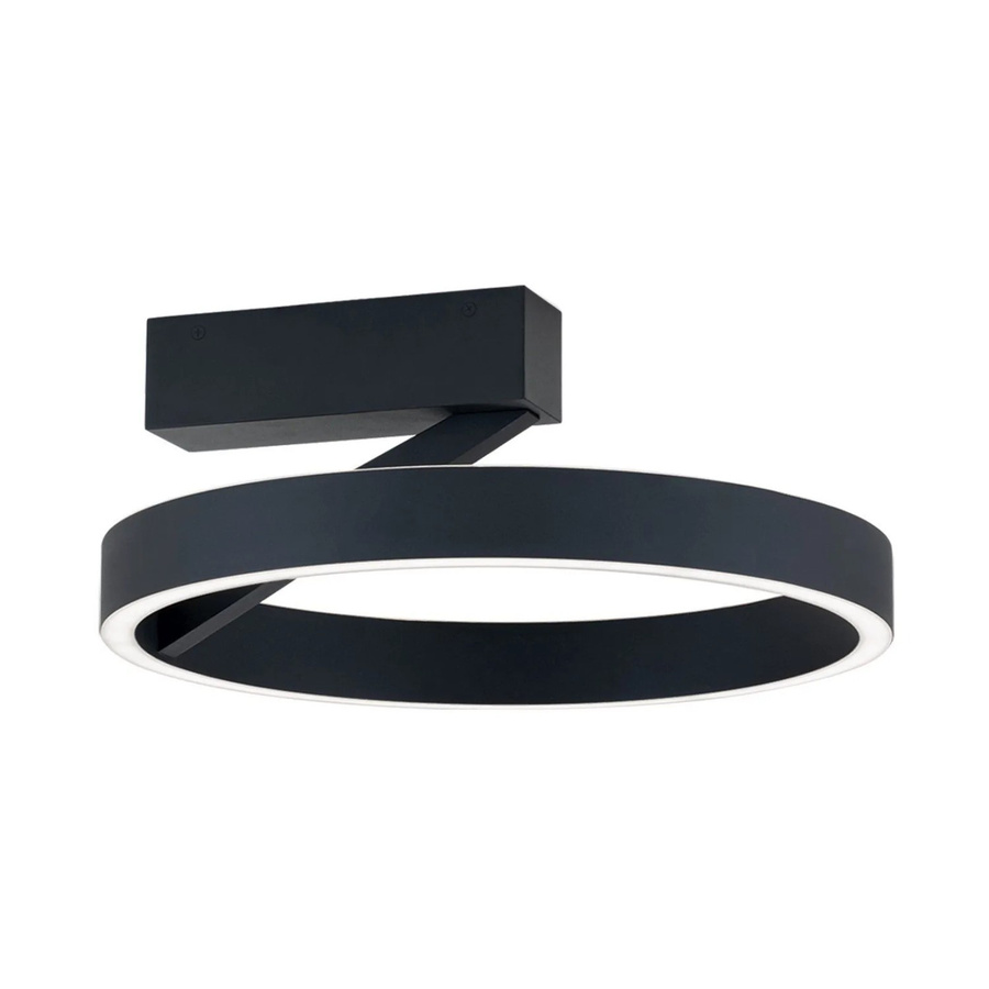 Orion Leuchten LED Deckenleuchte Ring in Schwarz, Durchmesser: 40 cm, dimmbar, 2500 Lumen - Bild 2