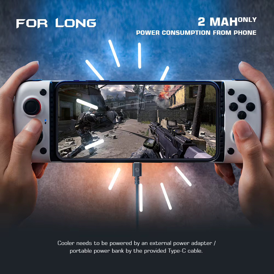 GameSir X3 Mobiltelefon-Gamepad mit Kühlventilator für Cloud-Gaming Xbox Game Pass, STADIA, xCloud und GeForce Now - Bild 4