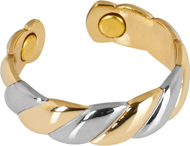 TRI Magnetring, Bicolor, Gold, Unisex - Bild 1