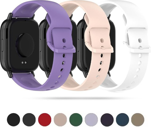 NEY Uhrenarmband Silikon, 22 mm, Schwarz, Unisex - Bild 1