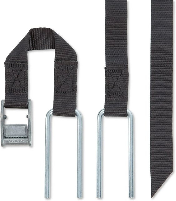 BS Systems Fixiergurt Roller mit Cam Buckle in Schwarz und Metallkomponenten - Bild 1