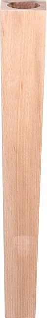 Dieda Möbelfuß Quadratisch Buche Braun Höhe: 400 mm, Breite: 55 mm, Tiefe: 40 mm - Bild 1