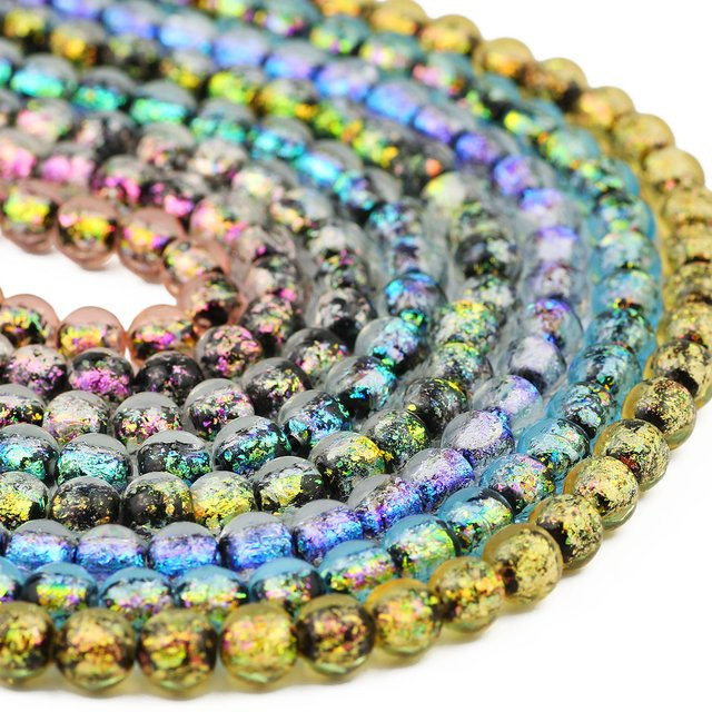 JHNBY Glasperlen, 10mm, Mehrfarbig, Unisex - Bild 1