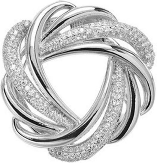 YIRAN Jewelry Kristallbrosche, Weiß, Damen - Bild 1