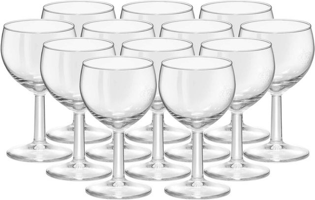 Van Well Weingläser Ballon Profi transparent 12er Set 0,1 l - Bild 1