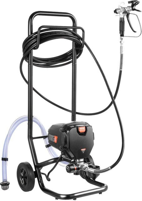 Buying Solutions MB Airless-Farbsprühgerät mit Wagen, 750W, 3000PSI, Schwarz - Bild 1