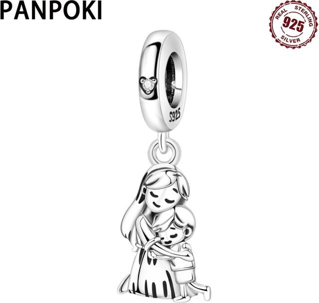 MISEFF Charm Anhänger, 925 Silber, Perle, Unisex - Bild 1