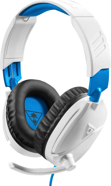 Turtle Beach Recon 70 Gaming-Headset in Weiß mit 3,5 mm Klinkenanschluss für PlayStation, Xbox, Nintendo Switch, PC und Mobile - Bild 1