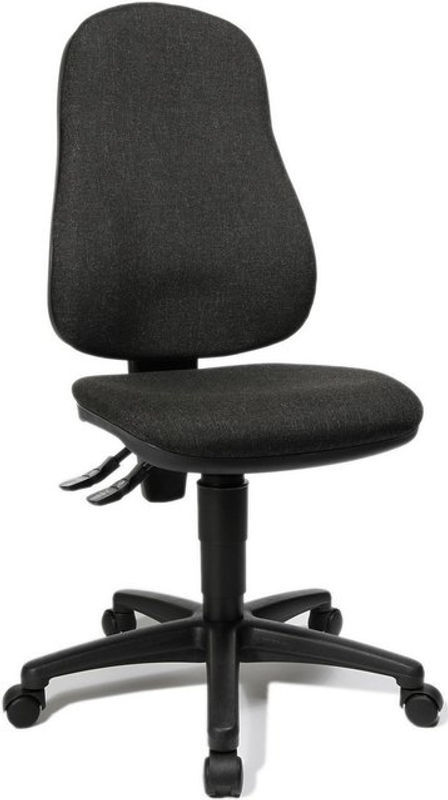 Topstar Home Office Bürostuhl POINT 60 in Schwarz aus Stoff ohne Armlehnen - Bild 2