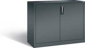 C+P Werkzeugschrank Acurado in Anthrazitgrau mit Türen und Schloss, H: 100 cm, B: 120 cm, T: 50 cm - Bild 1